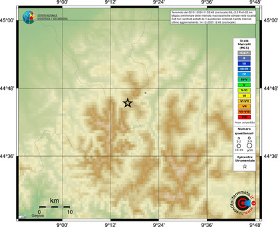 Mappa MCS - località