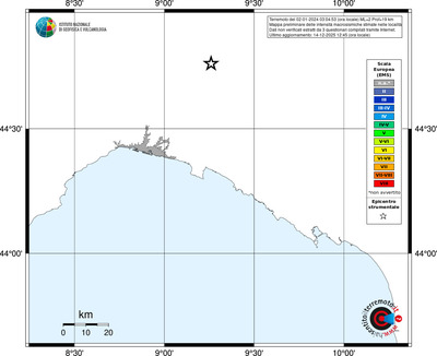 Mappa EMS - territori località