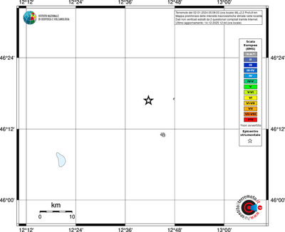 Mappa EMS - territori località