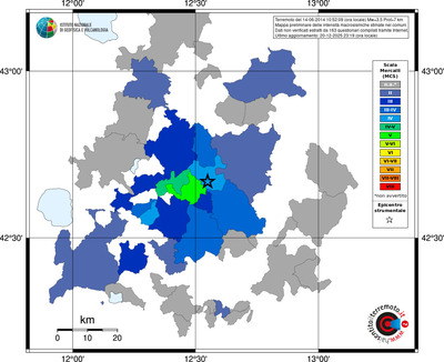 Mappa MCS - territori comuni