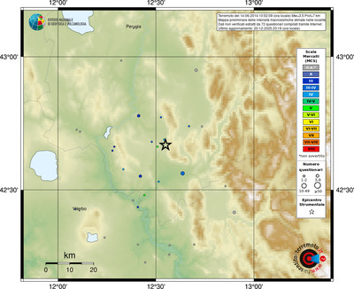 Mappa MCS - località