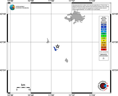 Mappa MCS - territori località