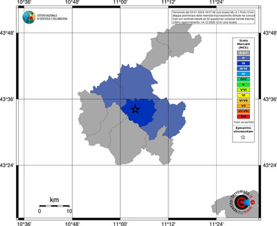 Mappa MCS - territori comuni