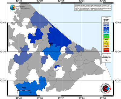 Mappa MCS - territori comuni