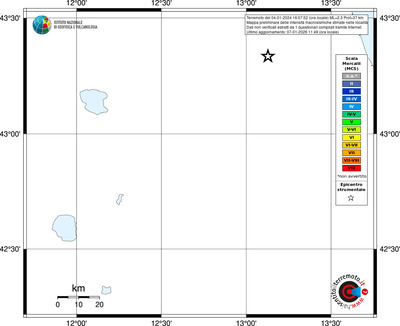 Mappa MCS - territori località