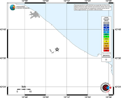 Mappa MCS - territori località