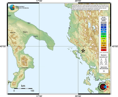 Mappa EMS - località