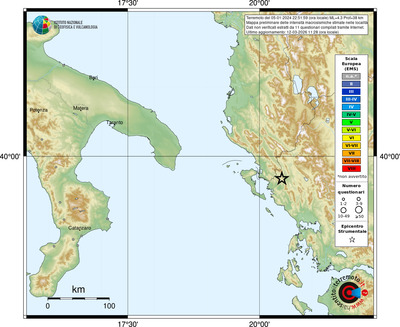 Mappa EMS - località