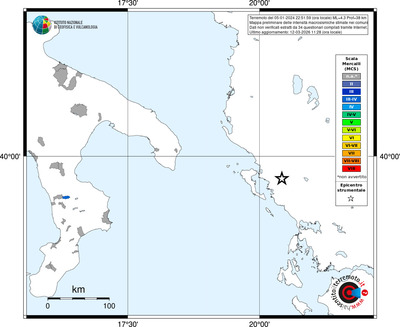 Mappa MCS - territori comuni