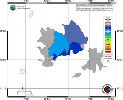 Mappa MCS - territori comuni