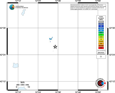 Mappa EMS - territori località