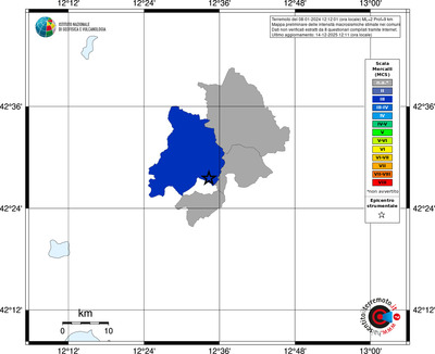 Mappa MCS - territori comuni