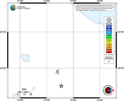 Mappa EMS - territori località
