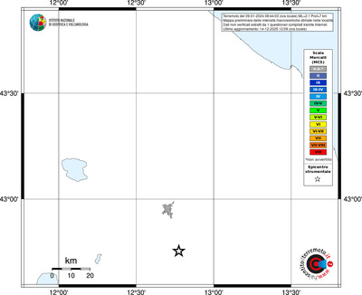 Mappa MCS - territori località