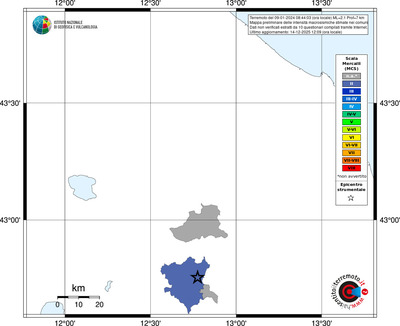 Mappa MCS - territori comuni