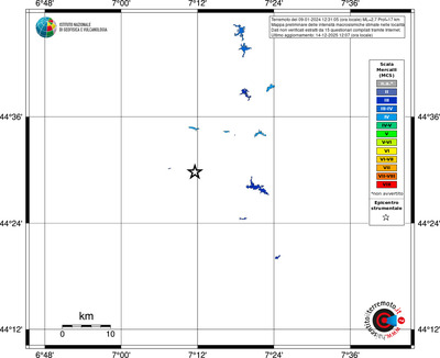 Mappa MCS - territori località