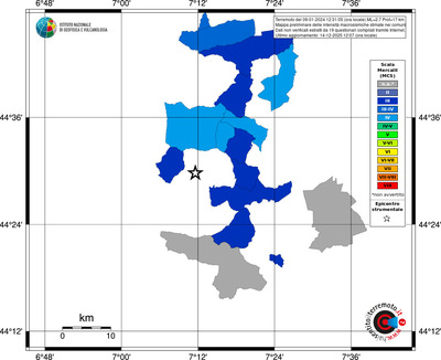 Mappa MCS - territori comuni