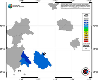Mappa MCS - territori comuni