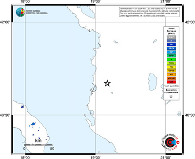 Mappa EMS - territori località