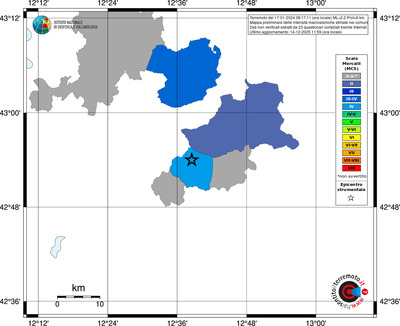 Mappa MCS - territori comuni