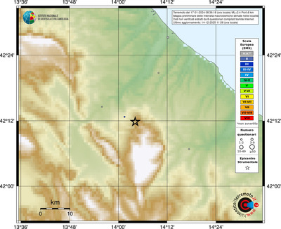 Mappa EMS - località