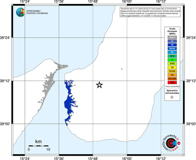 Mappa EMS - territori località