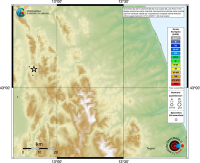 Mappa EMS - località