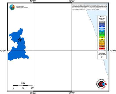 Mappa MCS - territori comuni