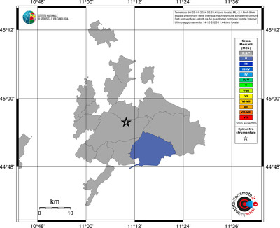 Mappa MCS - territori comuni
