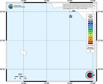 Mappa EMS - territori località