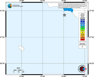 Mappa MCS - territori comuni