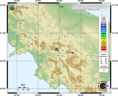 Mappa EMS - località