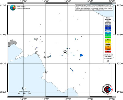 Mappa MCS - territori località