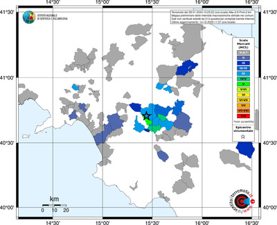 Mappa MCS - territori comuni