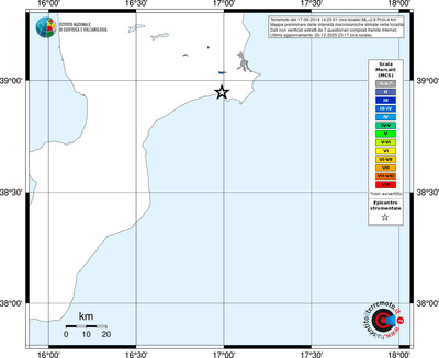Mappa MCS - territori località