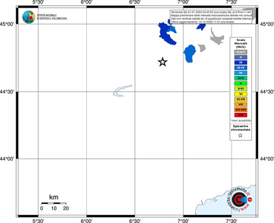 Mappa MCS - territori comuni