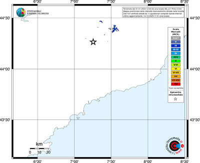 Mappa MCS - territori località