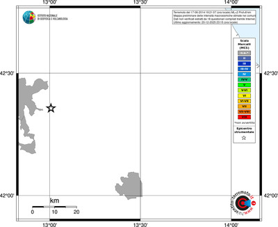 Mappa MCS - territori comuni