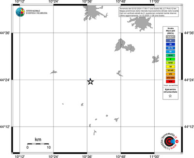 Mappa MCS - territori località
