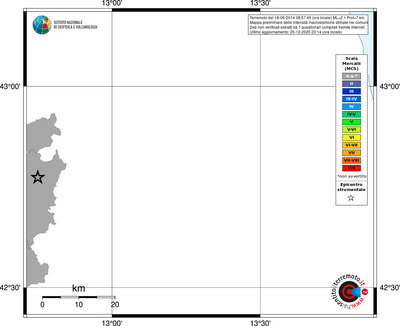 Mappa MCS - territori comuni