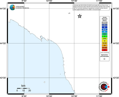 Mappa MCS - territori località