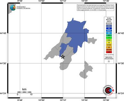 Mappa MCS - territori comuni