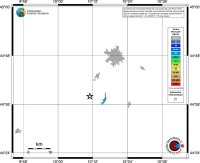Mappa MCS - territori località