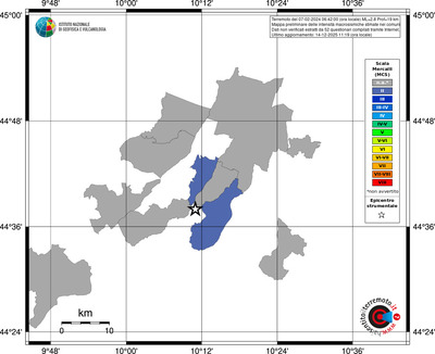 Mappa MCS - territori comuni