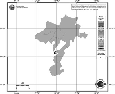 Mappa MCS - territori comuni