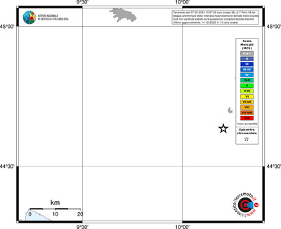 Mappa MCS - territori località