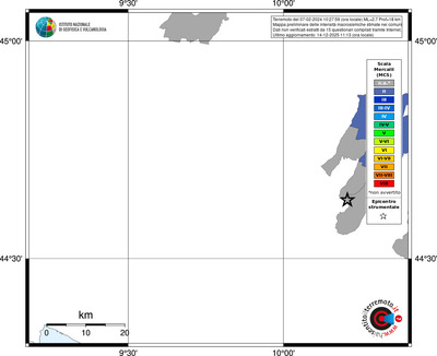 Mappa MCS - territori comuni