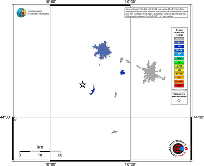 Mappa MCS - territori località
