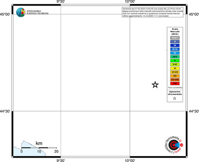Mappa MCS - territori località