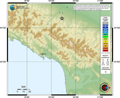 Mappa EMS - località